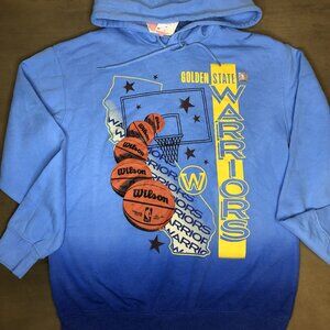 Golden State Warrior Unisex Kids NBA Officially Licensed Hooded Sweatshirt XS